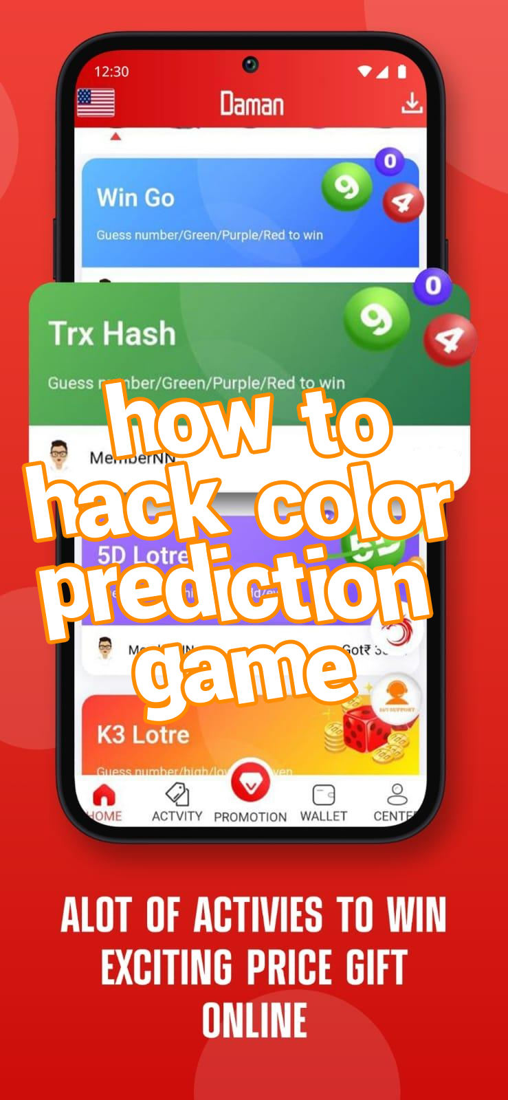 how to hack color prediction game Screenshots